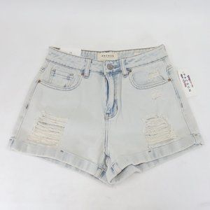 New PacSun 90's Mom Distressed Denim Shorts - 25